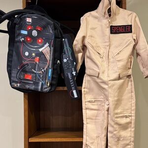 Ghostbusters Costume with Proton Pack size 2T